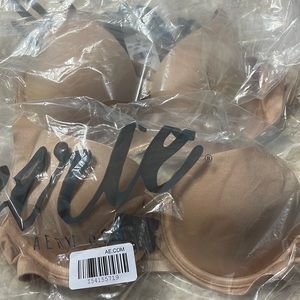 Aerie Sunnie Bras NEW! 32A size, nude color